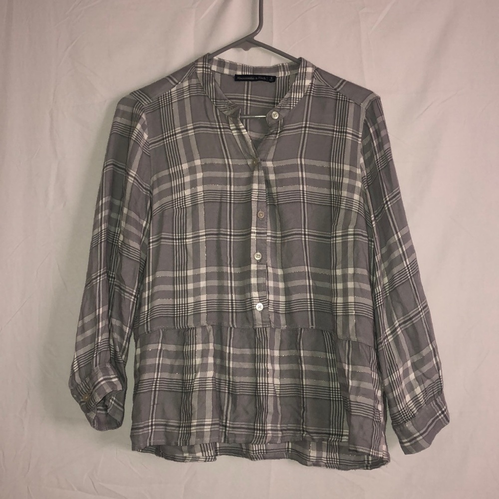 A&F Long Sleeve Blouse
